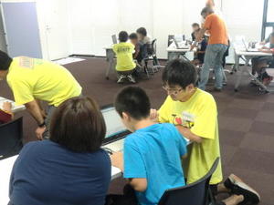 家族ロボット教室にトレーナーとして参加しました 福島高専 National Institute Of Technology Fukushima College