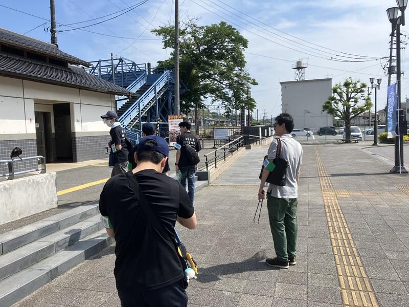 写真1(鐵道愛好会がJR常磐線沿線地域の清掃活動を実施しました) .jpg